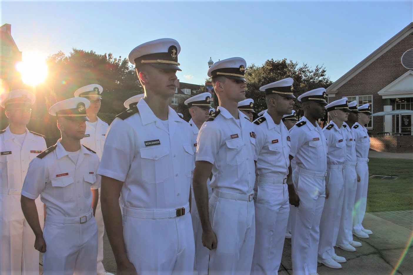 Midshipmen Salute