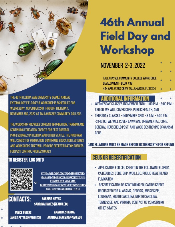 46th Annual Field Day and Workshop