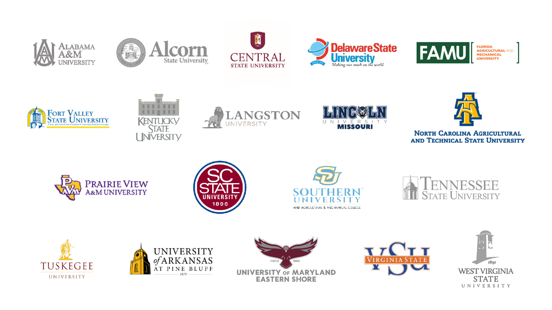 19 Land Grand University logos